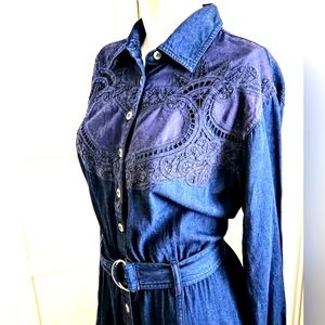 Vintage Western Dress